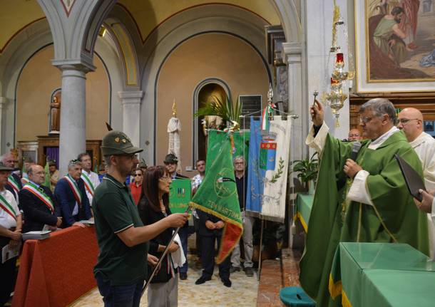 GLI ALPINI DI TUTTO IL LUINESE IN FESTA A BEDERO- MASCIAGO