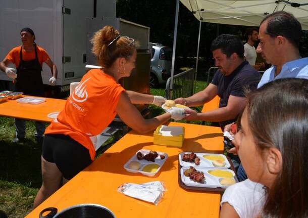 Lo spiedo bresciano al Parco Castello – luglio 2016