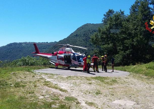 Due escursionisti recuperati in Val Grande