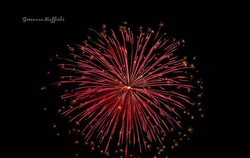 Fiori di fuoco a Sesto Calende