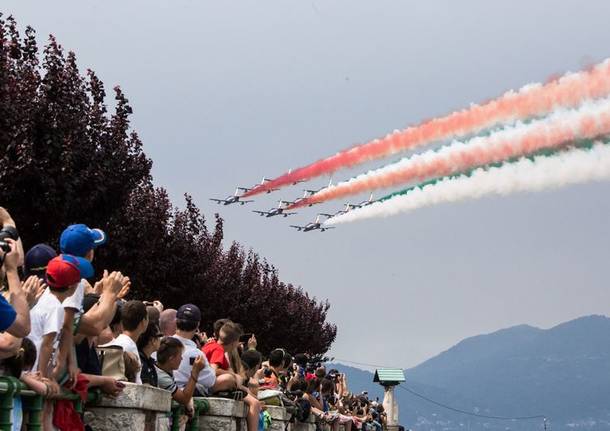 Frecce Tricolore ad Angera e Arona