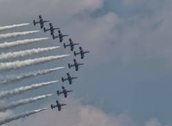 Frecce tricolori, le prove generali