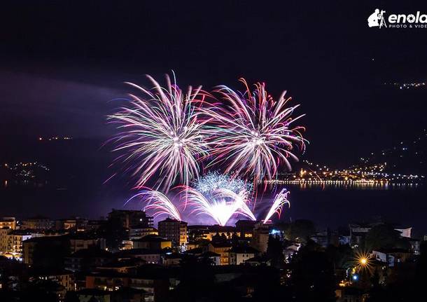 fuochi d'artificio luino 2016 enolabrain alessandro lucca