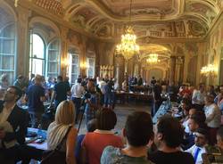 Il primo consiglio comunale con Davide Galimberti