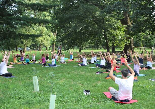 Yoga al Parco Castello, energia e condivisione