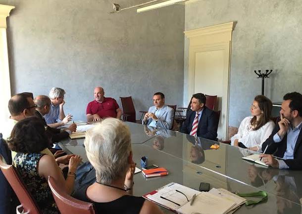 incontro tra il sindaco Galimberti e il rettore Coen Porisini