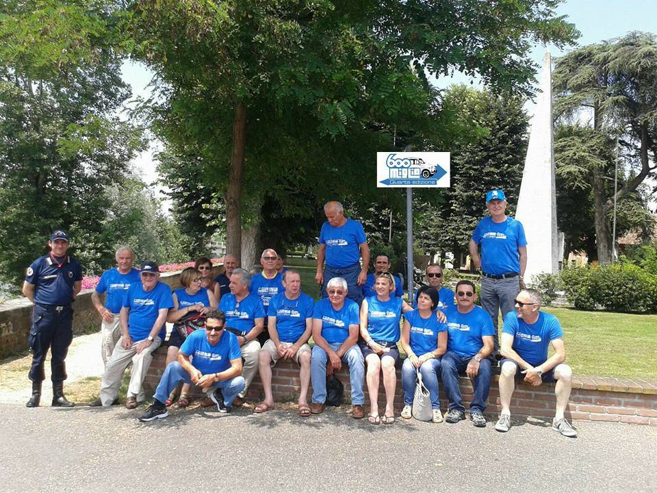 La "600 miglia" arriva a Cadrezzate