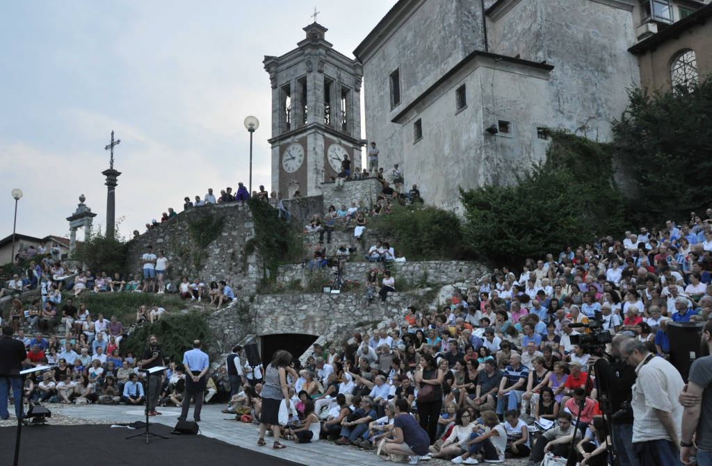 Laura Marinoni in scena al Sacro Monte 