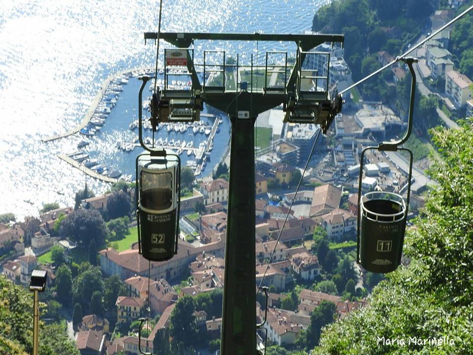 Laveno dalla cabinovia foto di Maria Marinella