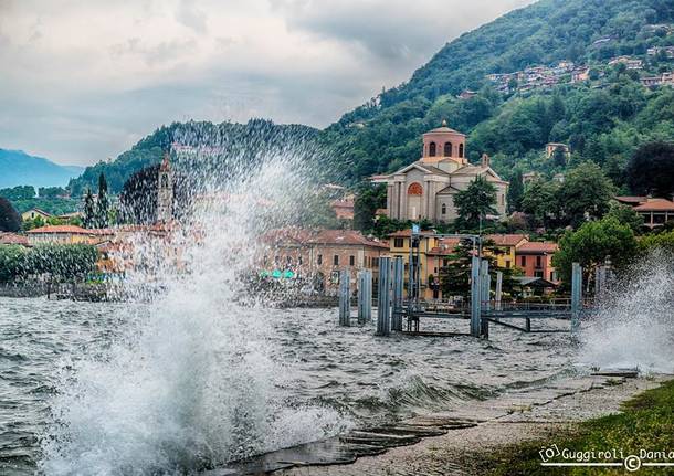 Laveno si prepara alla tempesta di Dania Guggiroli