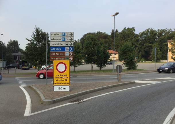 Lavori di contenimento del torrente Vellone