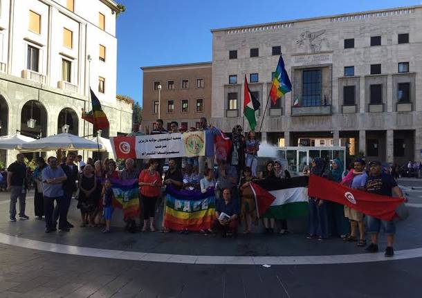 manifestazione contro strage di Nizza