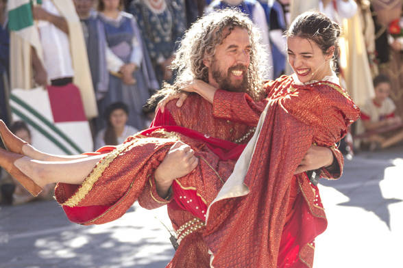 Palio dei Castelli, in piazza Garibaldi
