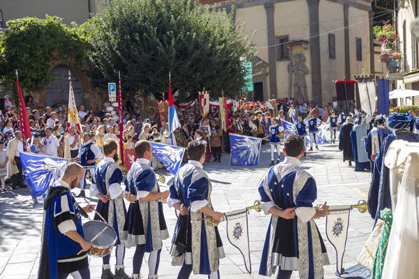 Palio dei Castelli, in piazza Garibaldi