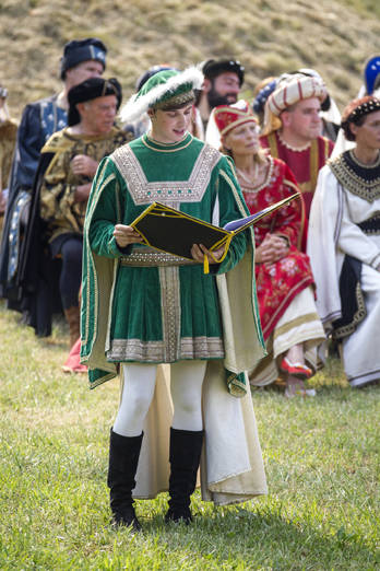 Palio dei Castelli, investitura del Capitano