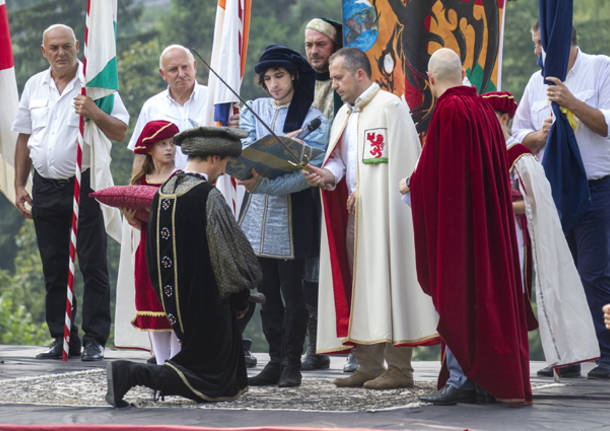 Palio dei Castelli, investitura del Capitano