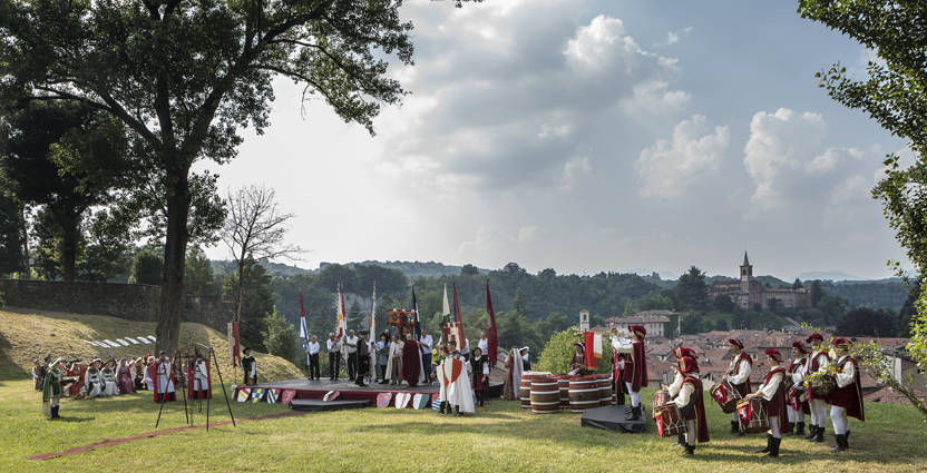 Palio dei Castelli, investitura del Capitano
