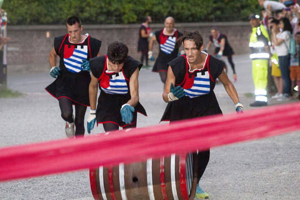 Palio dei Castelli, la corsa delle botti