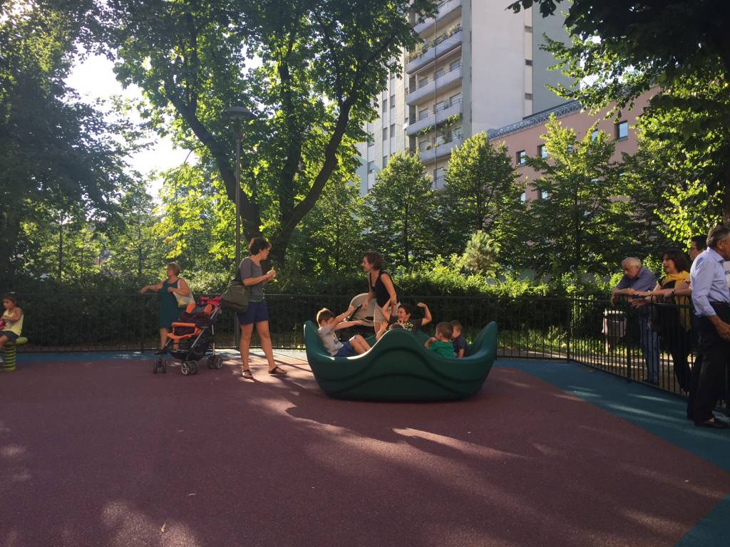 parchetto piazza Risorgimento Gallarate
