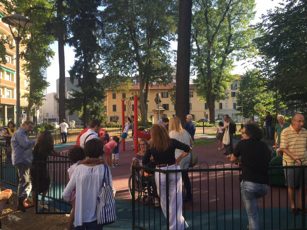 parchetto piazza Risorgimento Gallarate