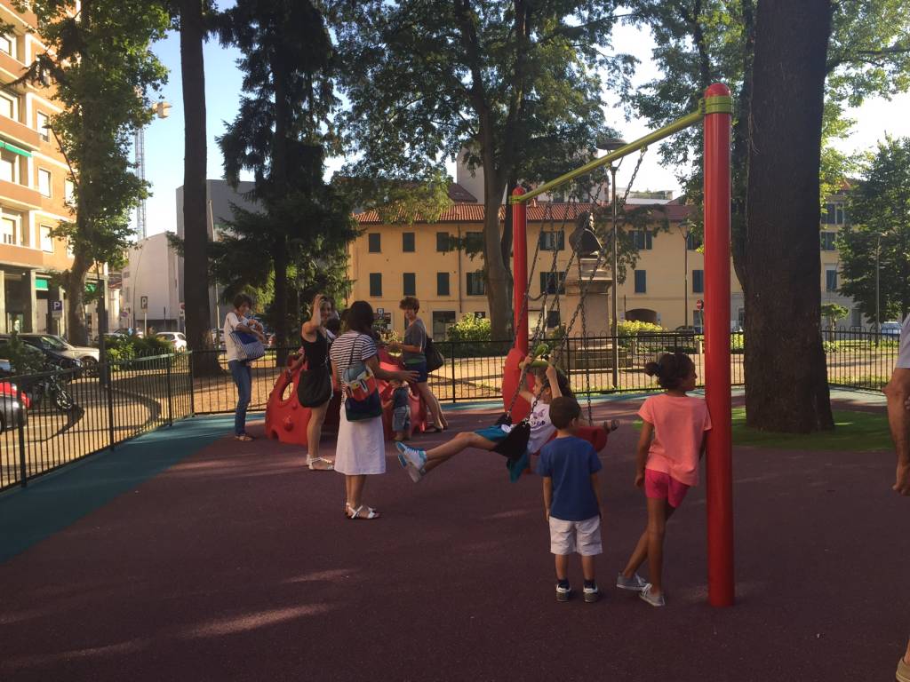 parchetto piazza Risorgimento Gallarate