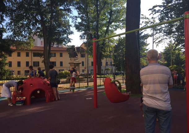 parchetto piazza Risorgimento Gallarate