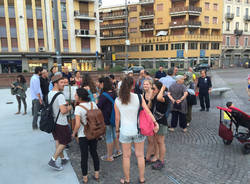 Presidio in piazza Repubblica per Emmanuel