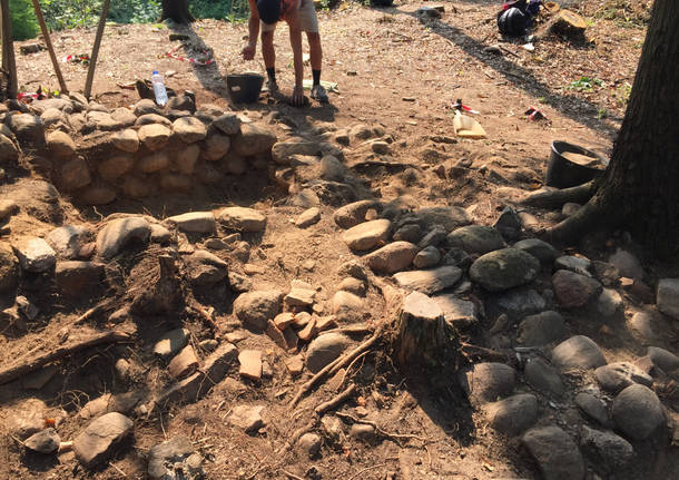 Trovato il borgo medievale fuori dal castello di Castelseprio
