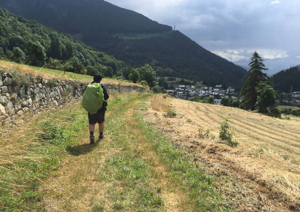 Via Francigena: dal Gran San Bernardo a Echevennoz 