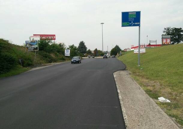 Cantieri sul Viale Cadorna e Saronnese