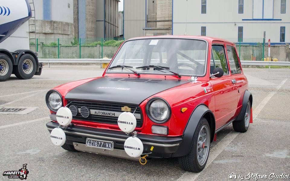 Abarth in passerella al Cuvignone