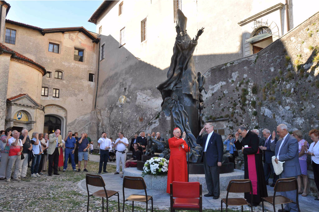 Al Sacro Monte la messa in ricordo di Paolo VI