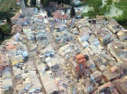 amatrice vista aerea terremoto agosto 2016