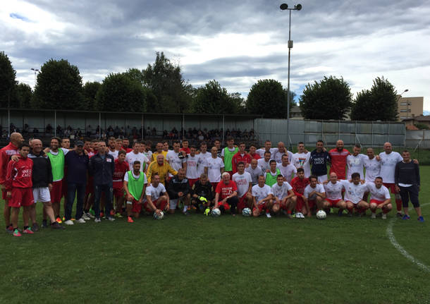 L’amichevole tra il Varese e i ragazzi del Gulliver