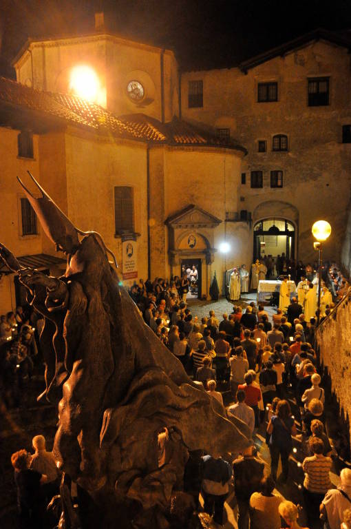 La processione del 14 agosto al Sacro monte