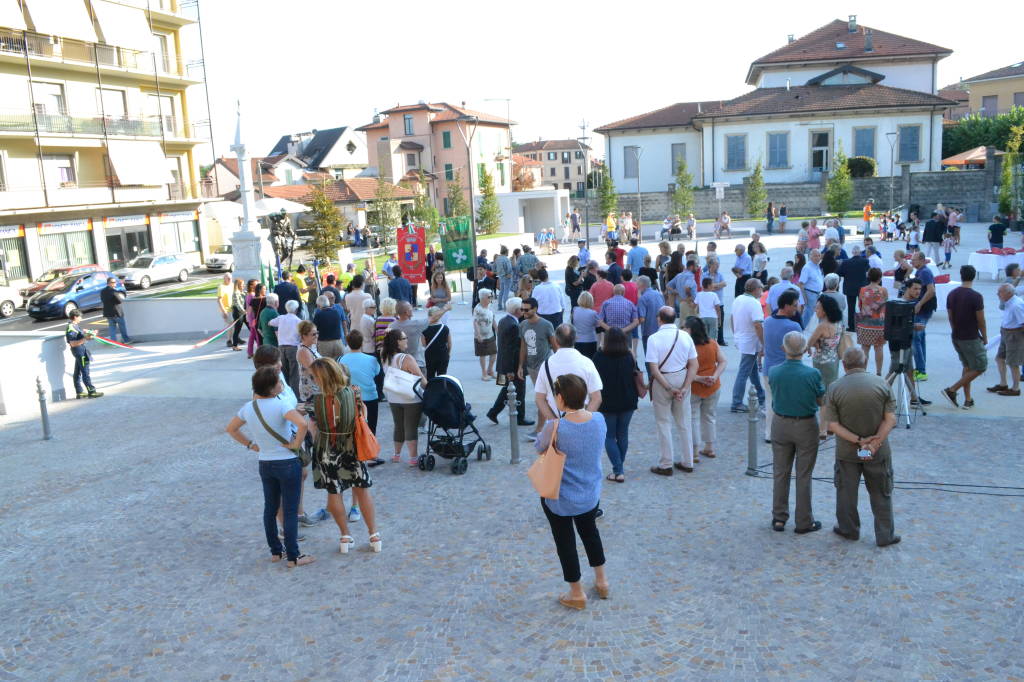 La nuova Piazza Galvanigi di Gazzada