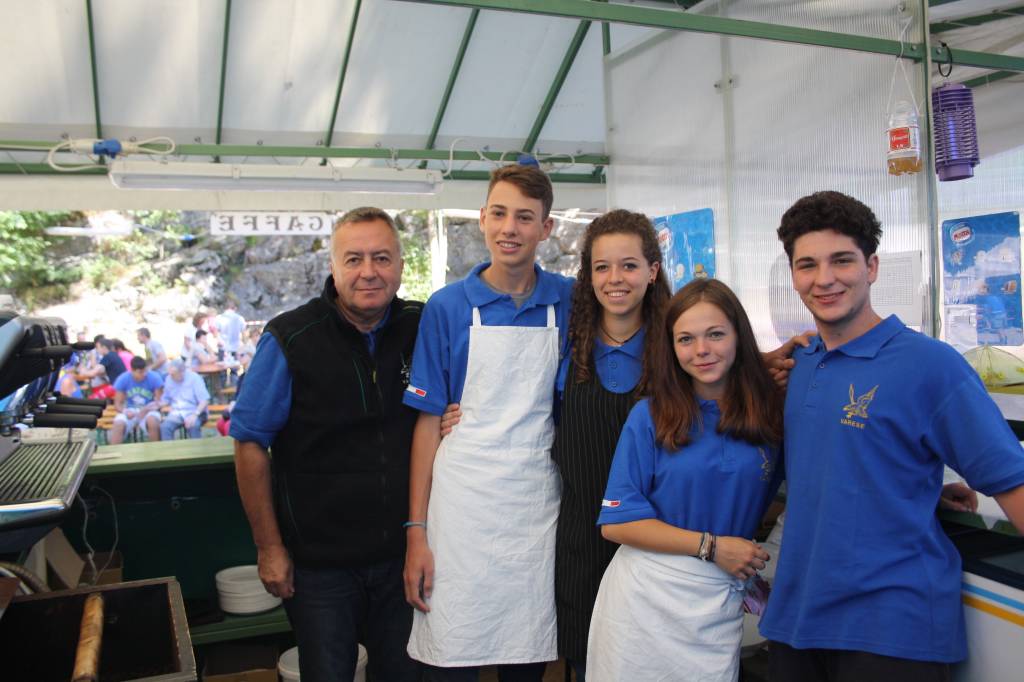 Festa della montagna con gli alpini