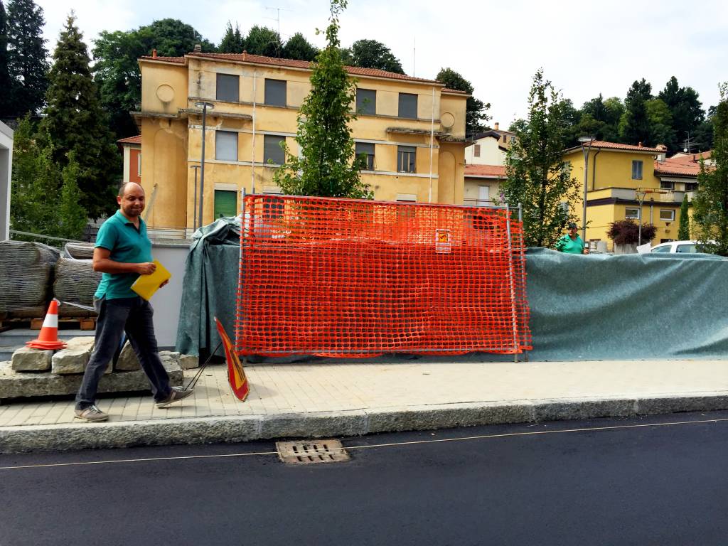 Piazza Galvaligi si prepara ad essere inaugurata