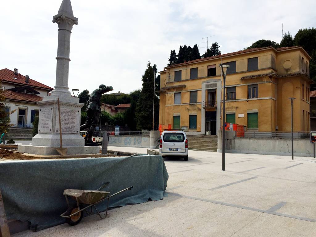 Piazza Galvaligi si prepara ad essere inaugurata