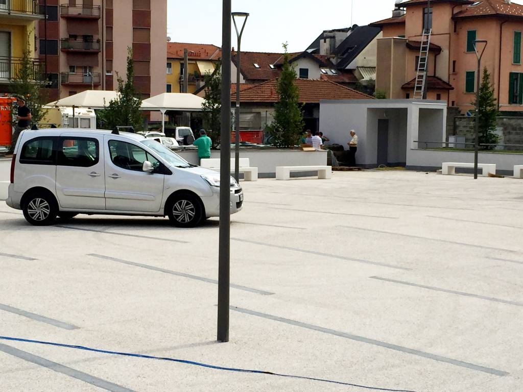 Piazza Galvaligi si prepara ad essere inaugurata