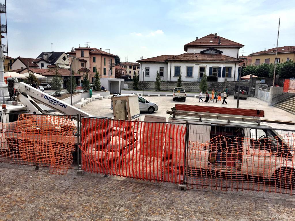 Piazza Galvaligi si prepara ad essere inaugurata
