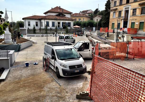 Piazza Galvaligi si prepara ad essere inaugurata