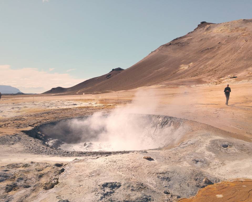 Dialogo tra la natura e l\'islandese