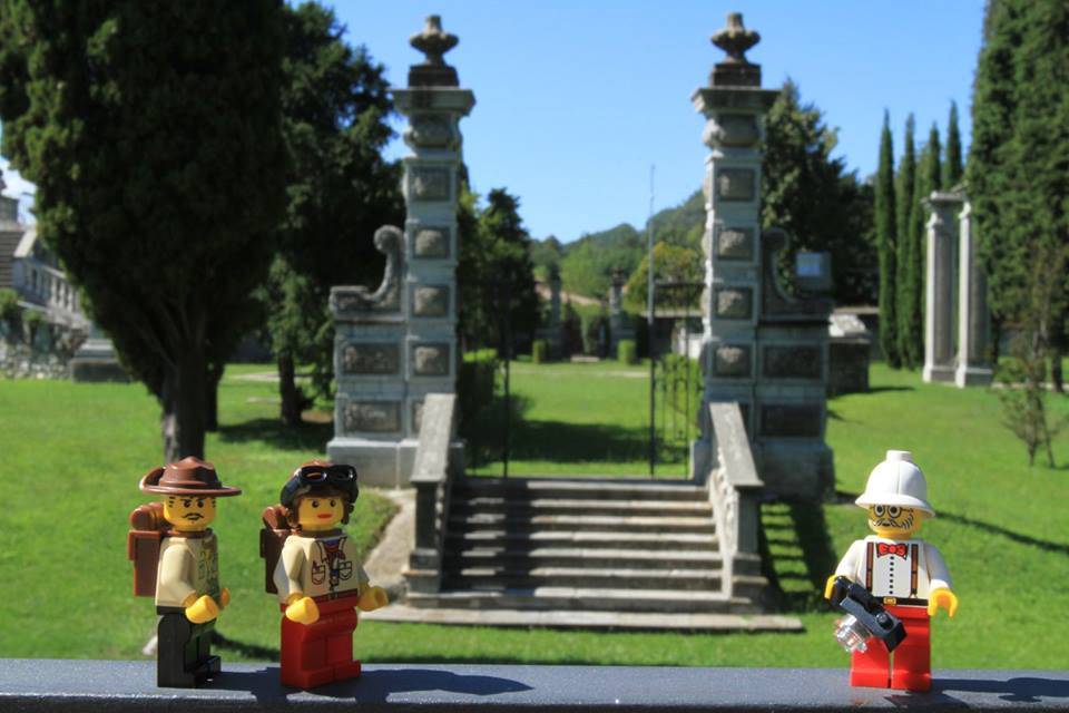 I Lego in gita a Villa Tatti Talacchini