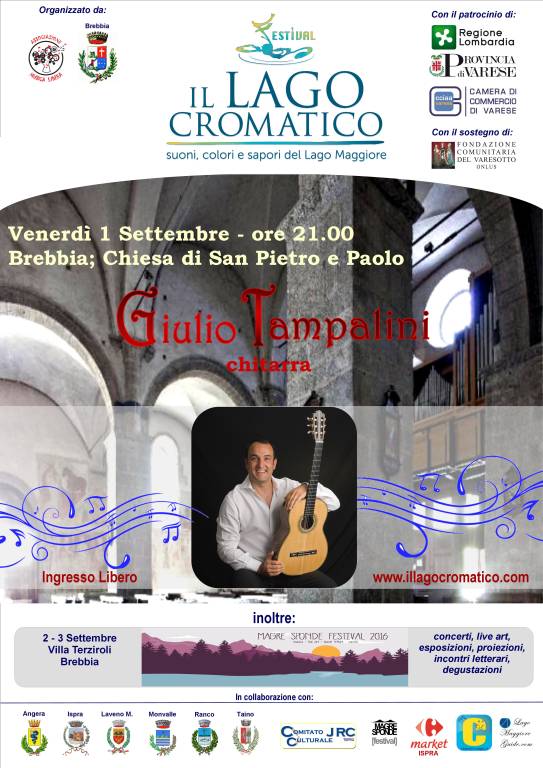 Giulio Tampalini a Brebbia il 1 Settembre