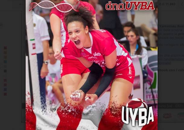 foto personalizzata facebook uyba pallavolo