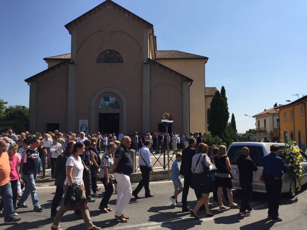 Funerale Claudio silvestri