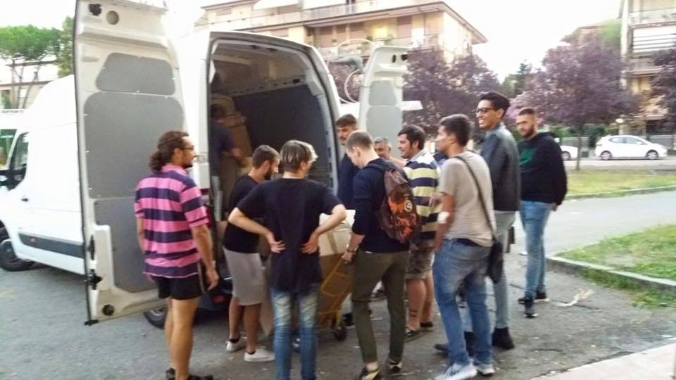 Gli aiuti del Rosafanti Rugby