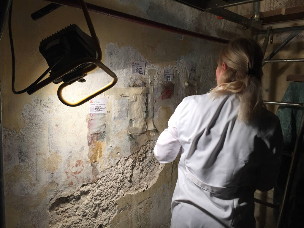 I restauri nella chiesa di Madonna in Campagna