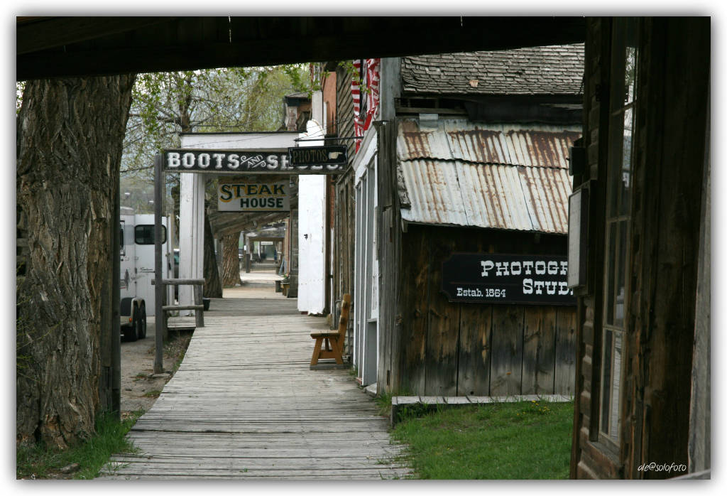 In un ranch del Montana